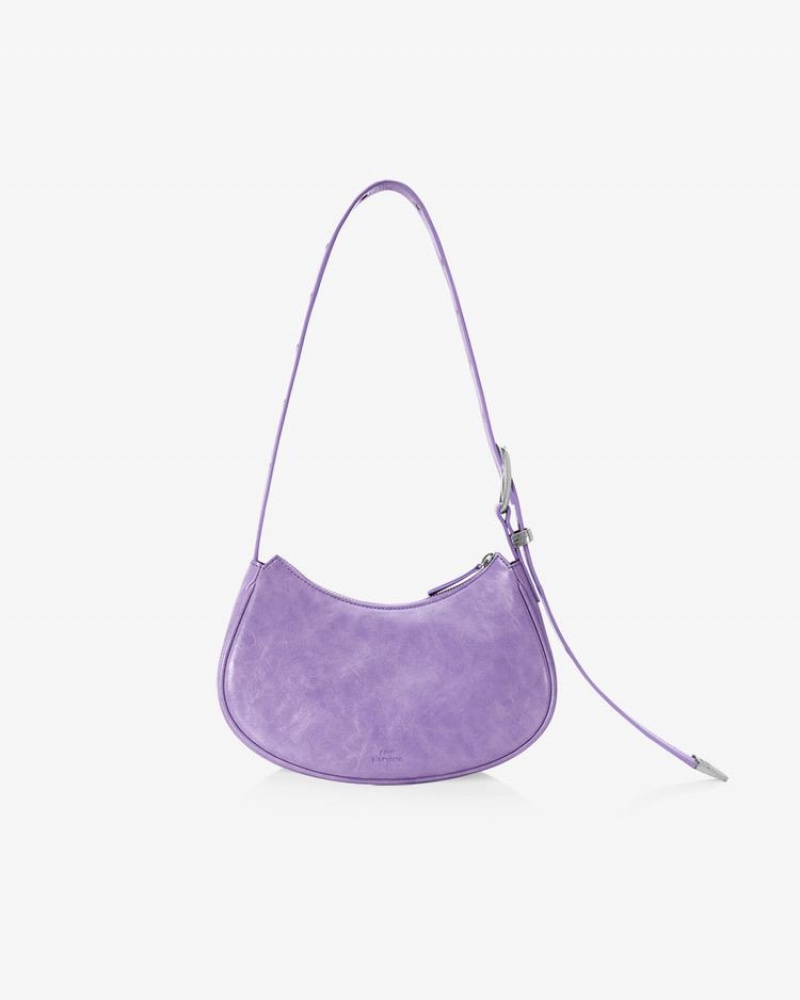 Women's Find Kapoor Belty Bag 25 Crinkled Tote Shoulder Bags Purple | VXA6551OP