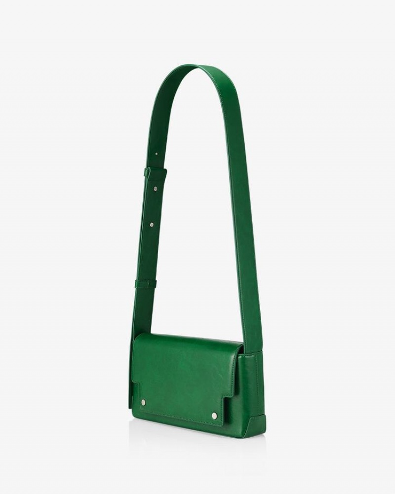 Women's Find Kapoor Marc Bag 26 Crinkled Tote Crossbody Bags Green | CJW6193WI