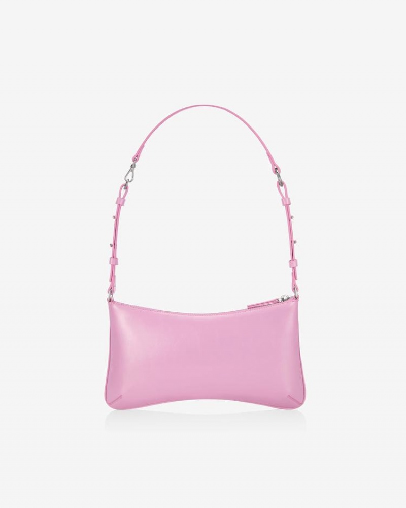 Women's Find Kapoor Ribbon Tie Tote Shoulder Bags Pink | UUI6078HE